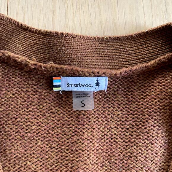 Smartwool Cozy Lodge Cardigan - Women's Size Small - Acorn - Picture 2 of 4